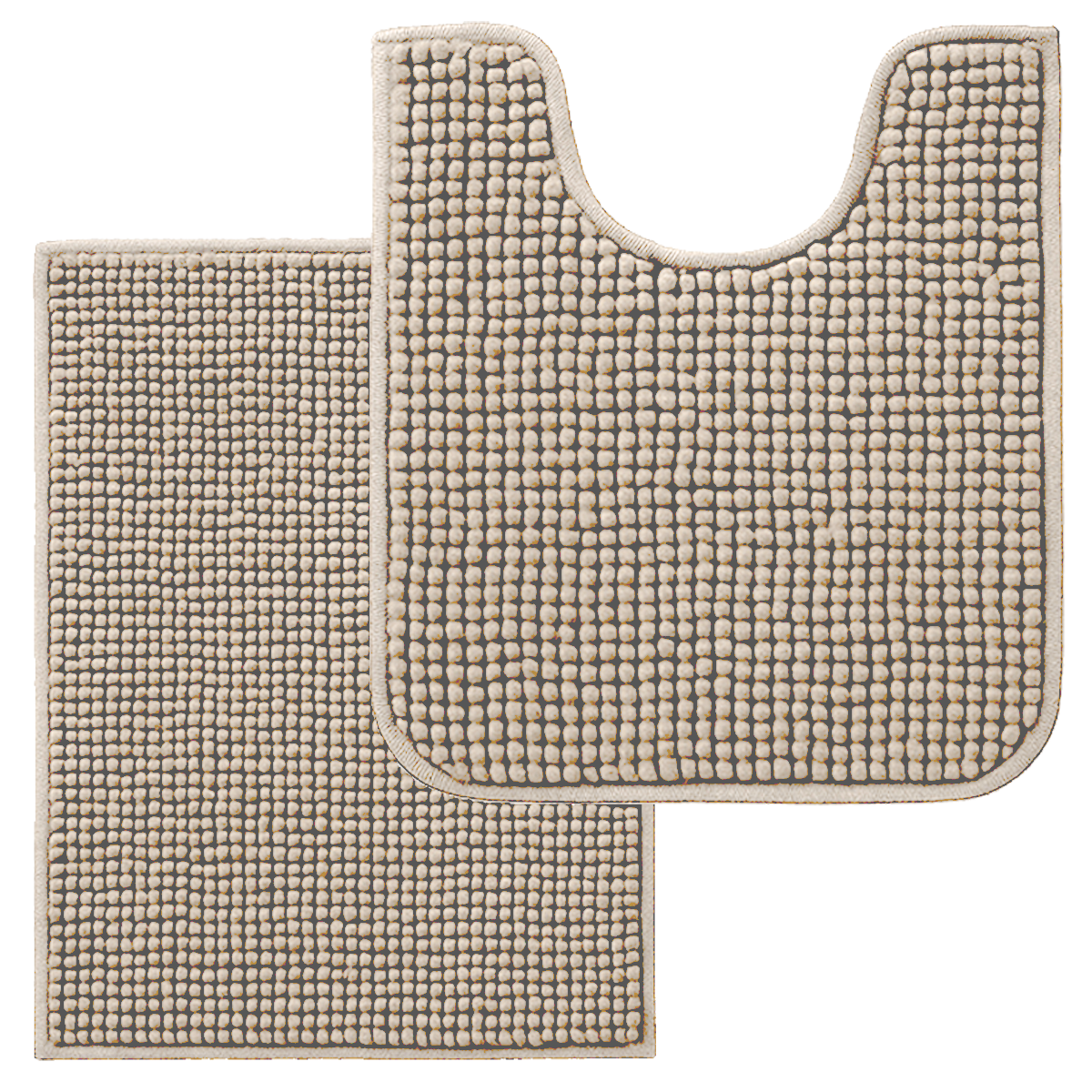 Chenille Bath Mat Set | 2 pieces