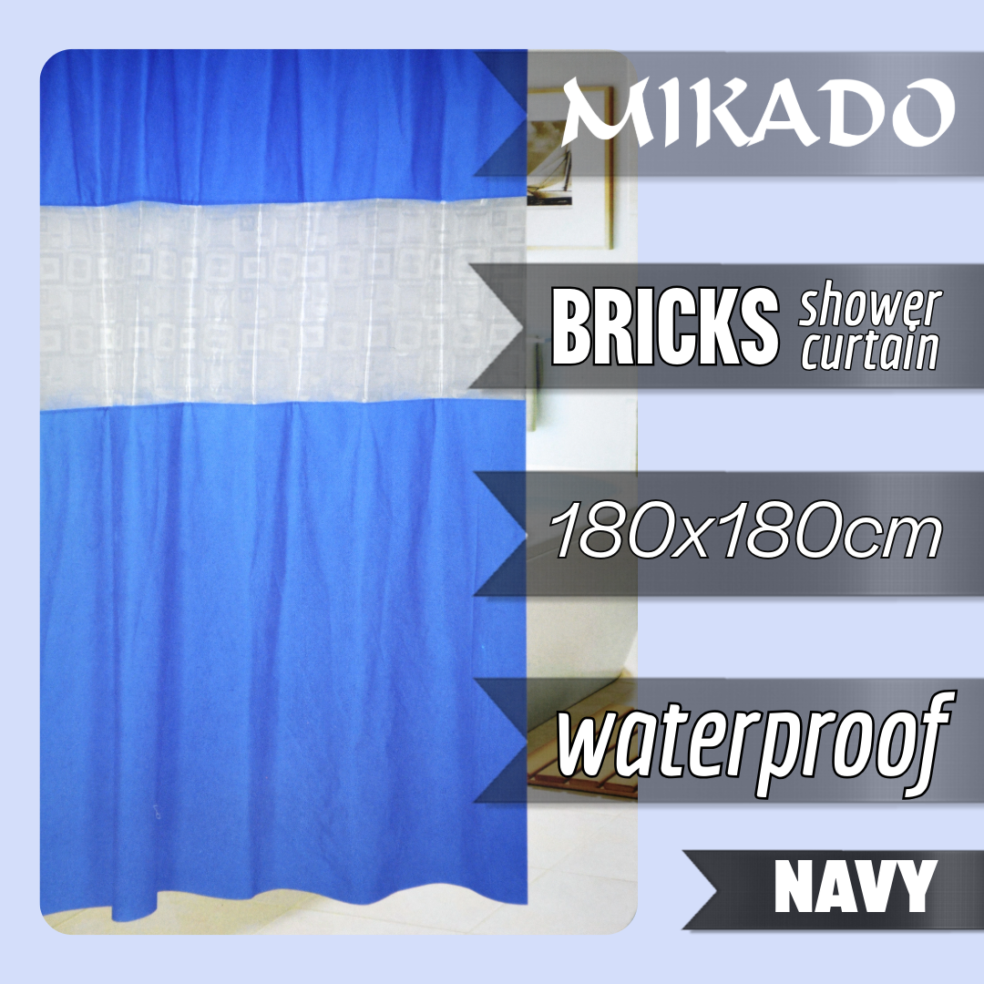 Bricks Shower Curtain