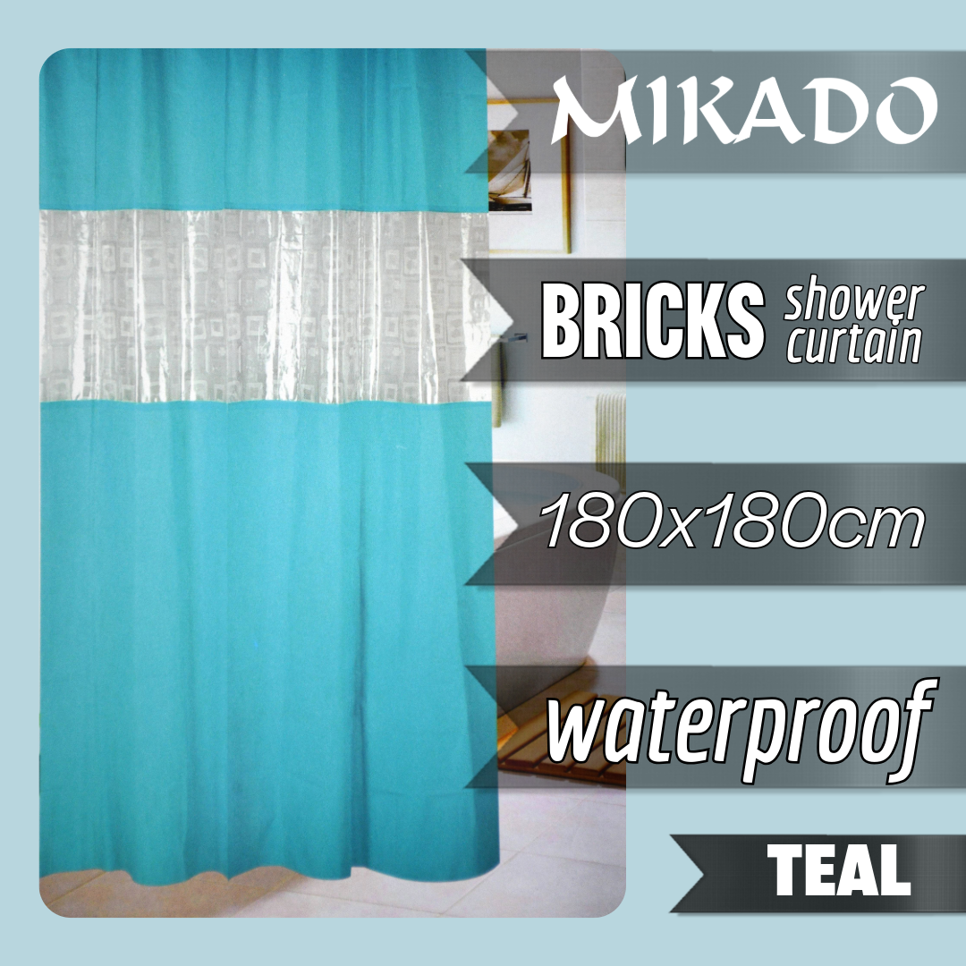 Bricks Shower Curtain