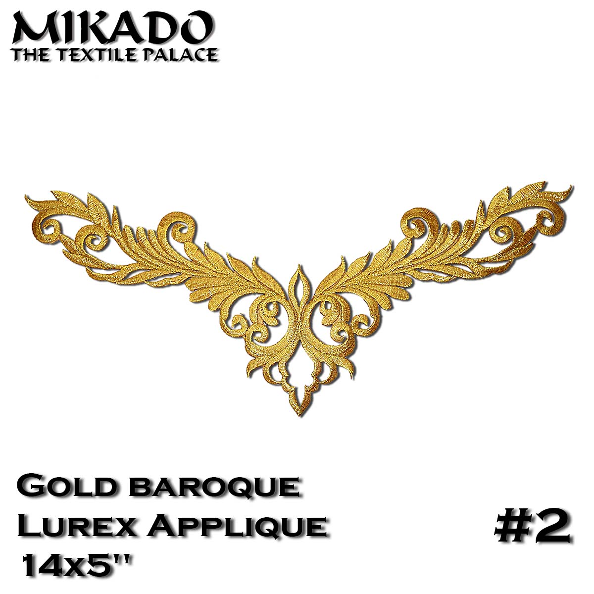 Gold Baroque Appliquees