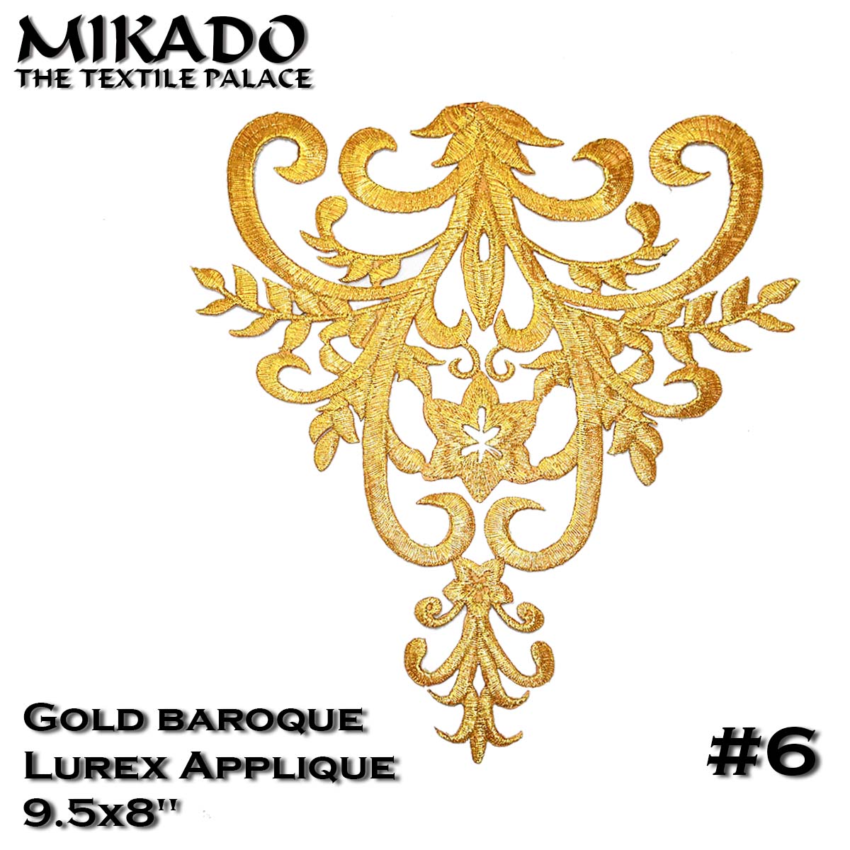 Gold Baroque Appliquees