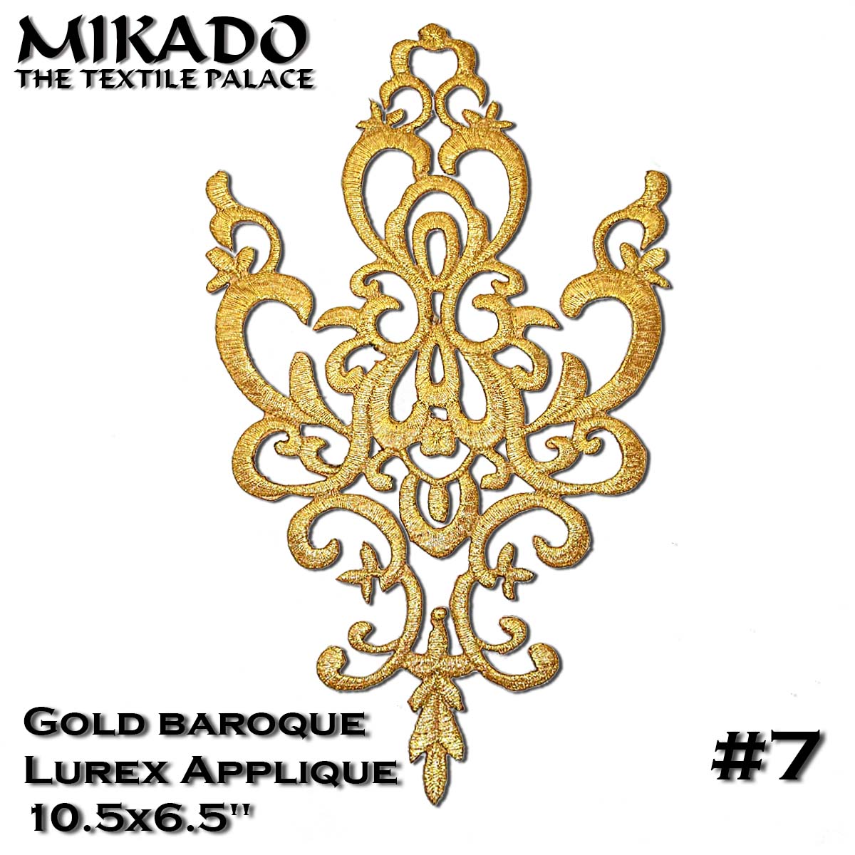 Gold Baroque Appliquees