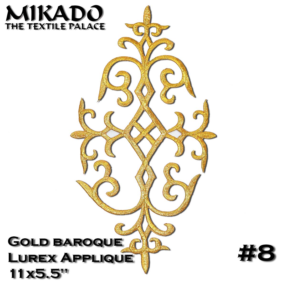 Gold Baroque Appliquees