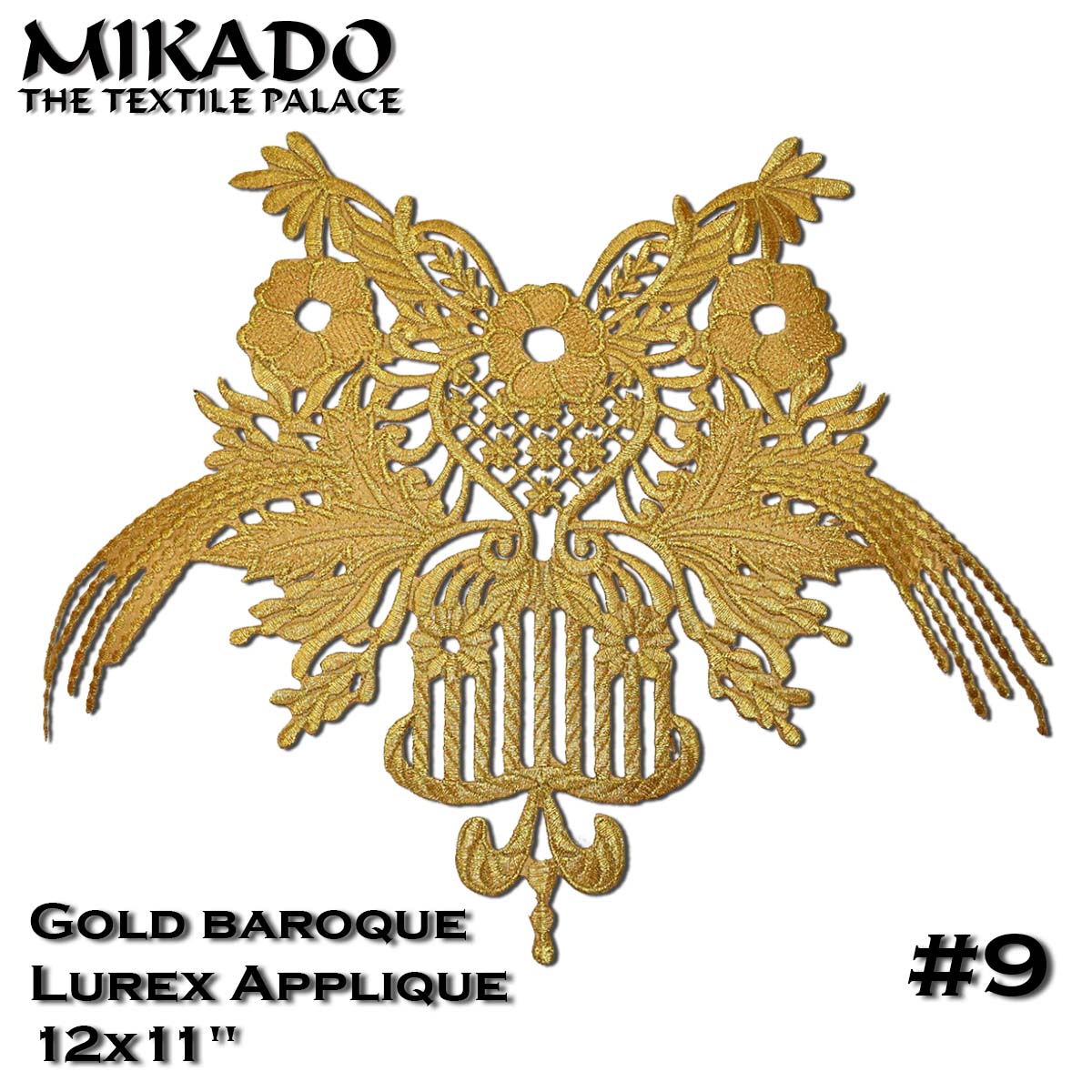 Gold Baroque Appliquees