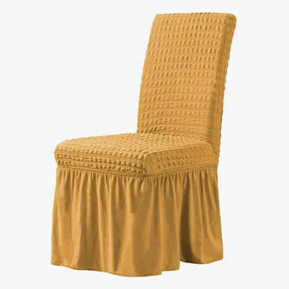 Stretch Chair Cover with Ruffles