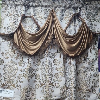 Rasberrie Luxury Jacquard Valance Collection