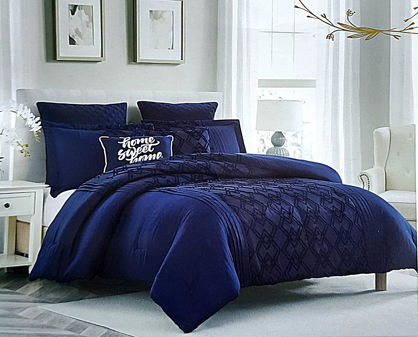 Austin- Seven piece comforter Set