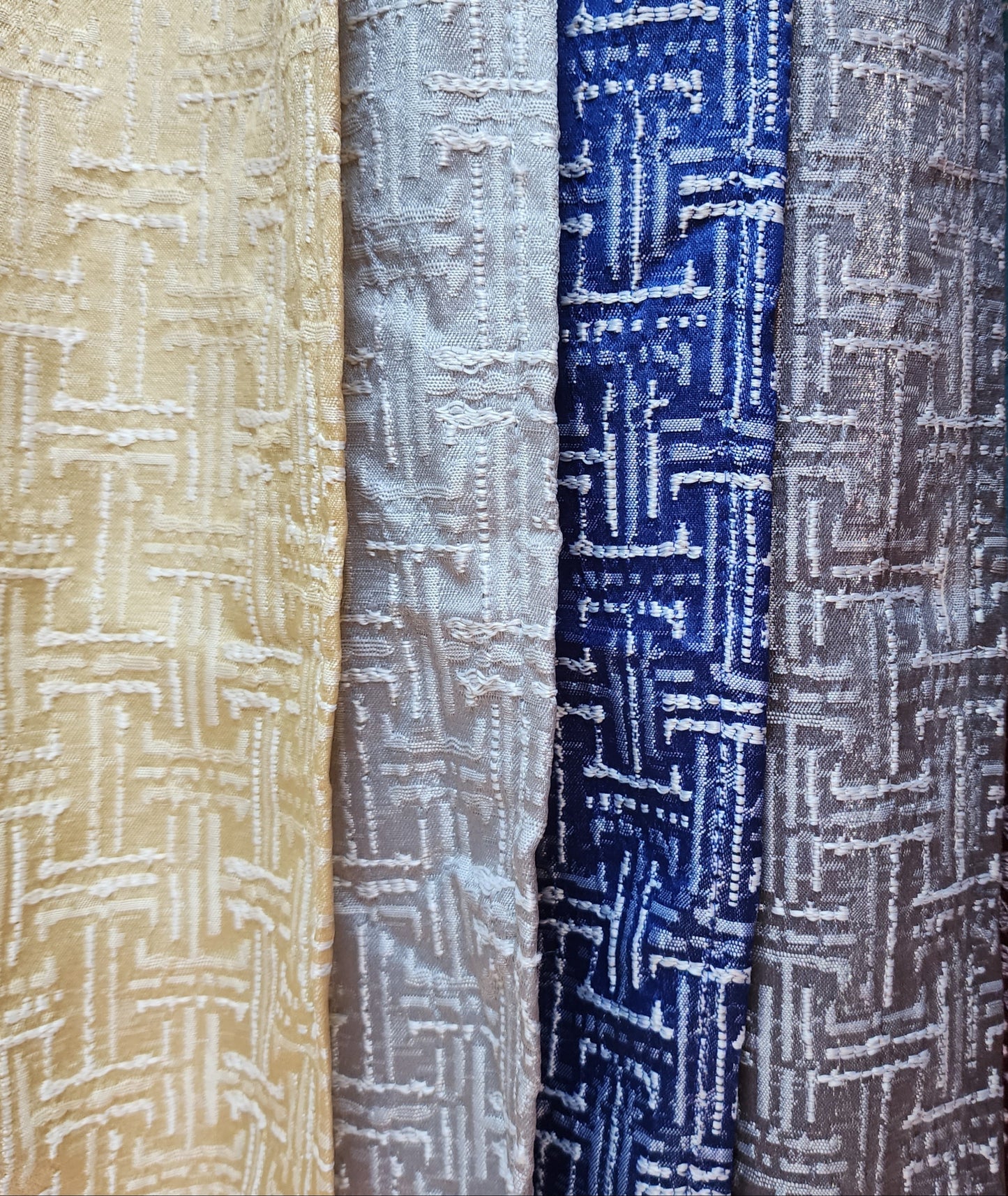 Basko Weave Panel & Kitchen Curtain