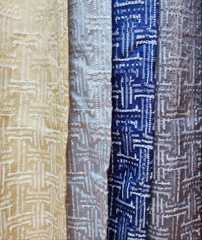 Basko Weave Panel & Kitchen Curtain