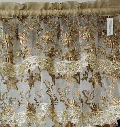 Guipure Lace Valance