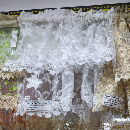 Guipure Lace Valance