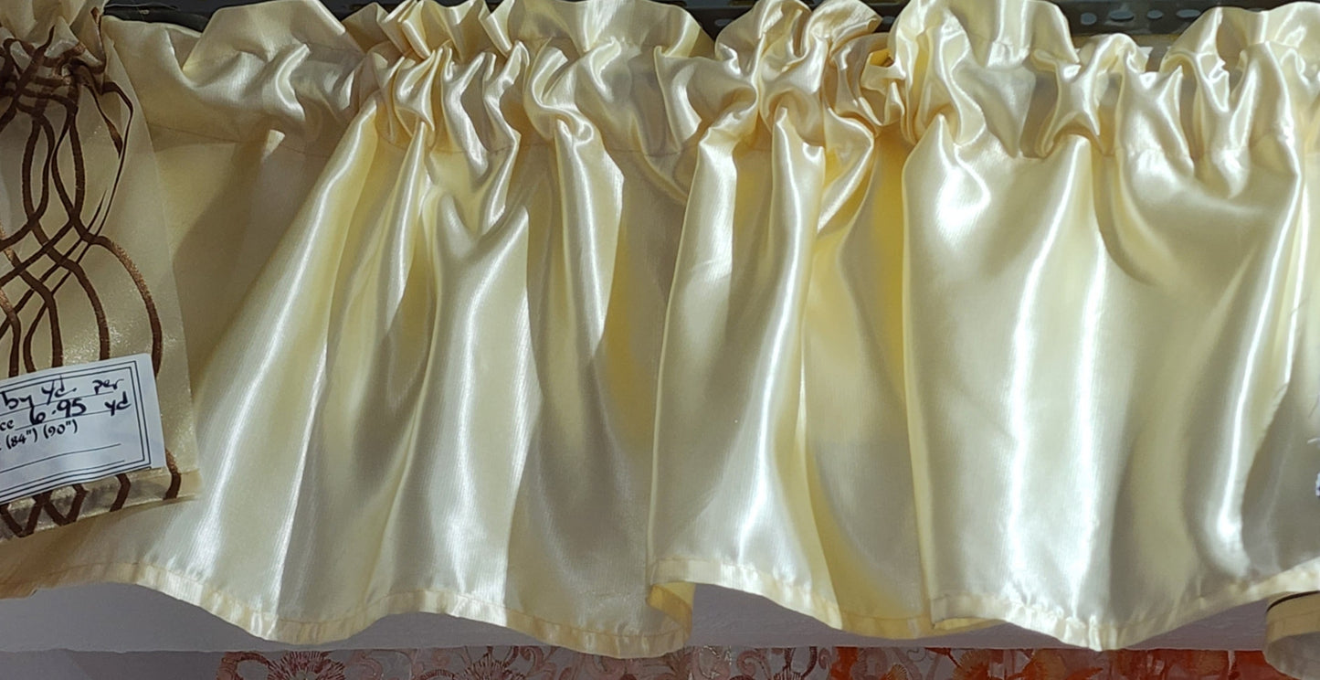 Satin Valance