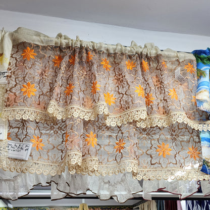 Guipure Lace Valance