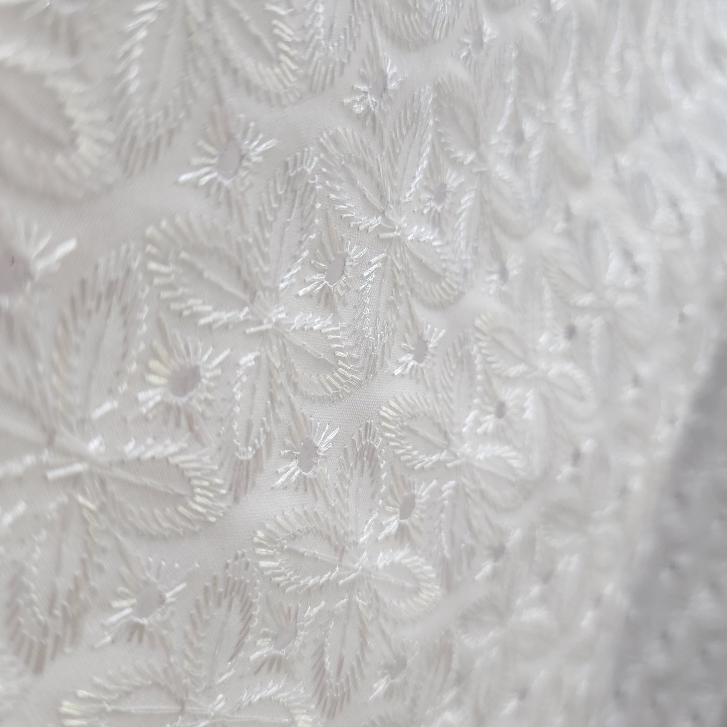 Heavy Embroidered Anglaise