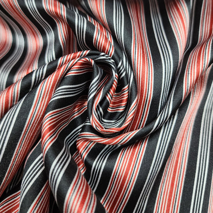 Striped Satin