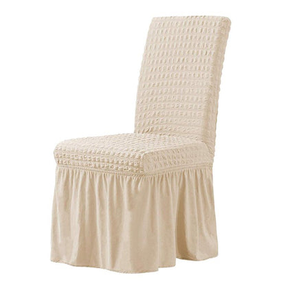 Stretch Chair Cover with Ruffles