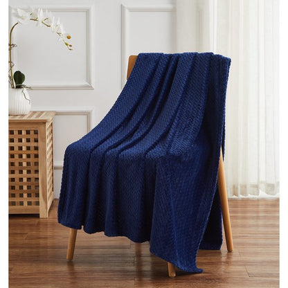 Herringbone Ultra Soft Luxurious Textured Throw