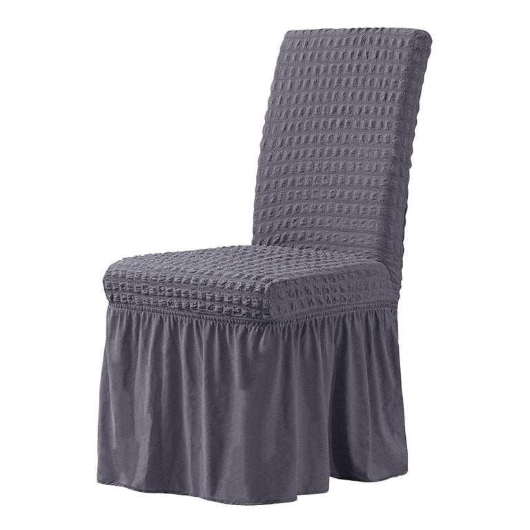 Stretch Chair Cover with Ruffles